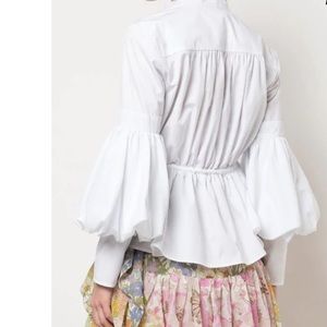 Rosie Assoulin lantern sleeve blouse